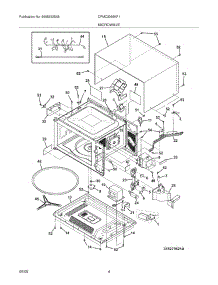 05 - Microwave parts for Frigidaire Oven CPMC3085KF1 from AppliancePartsPros.com