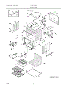 05 - Upper Oven parts for Frigidaire Oven FEB27T5GCA from AppliancePartsPros.com