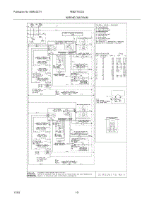 10 - Wiring Diagram parts for Frigidaire Oven FEB27T6DCA from AppliancePartsPros.com