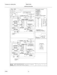 10 - Wiring Diagram parts for Frigidaire Oven FEB30T5DCB from AppliancePartsPros.com