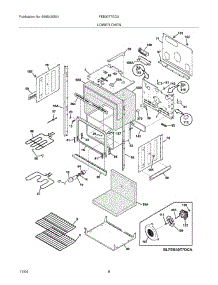 07 - Lower Oven parts for Frigidaire Oven FEB30T7DCA from AppliancePartsPros.com