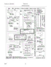 14 - Wiring Diagram parts for Frigidaire Oven FEB30T6FCC from AppliancePartsPros.com