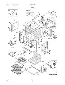 05 - Body parts for Frigidaire Oven FEB27S7DCB from AppliancePartsPros.com