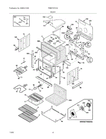 05 - Body parts for Frigidaire Oven FEB27S7DCA from AppliancePartsPros.com