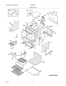 05 - Upper Oven parts for Frigidaire Oven FEB30T5DBF from AppliancePartsPros.com