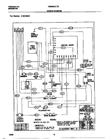 05 - Wiring Diagram parts for Frigidaire Oven FEB386CCTB from AppliancePartsPros.com