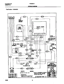 05 - Wiring Diagram parts for Frigidaire Oven FEB386CCSB from AppliancePartsPros.com