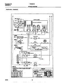 05 - Wiring Diagram parts for Frigidaire Oven FEB386CEBA from AppliancePartsPros.com