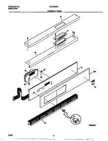 02 - Control Panel parts for Frigidaire Oven FEB789WCC1 from AppliancePartsPros.com