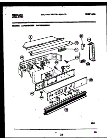 06 - Control Panel parts for Frigidaire Oven FEB755BBBB from AppliancePartsPros.com