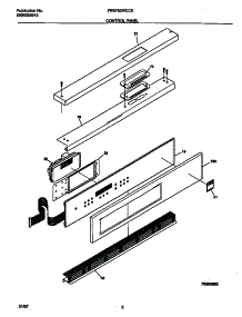 02 - Control Panel parts for Frigidaire Oven FEB789WCCE from AppliancePartsPros.com