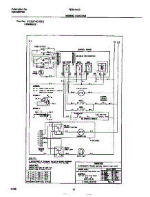05 - Wiring Diagram parts for Frigidaire Oven FEB374CCBD from AppliancePartsPros.com