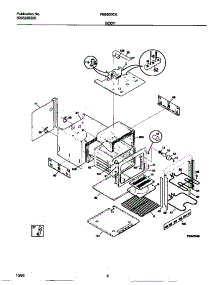 03 - Body parts for Frigidaire Oven FEB500CESB from AppliancePartsPros.com