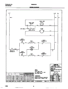 05 - Wiring Diagram parts for Frigidaire Oven FEB500CESB from AppliancePartsPros.com