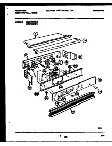 04 - Control Panel parts for Frigidaire Oven FEB702BABA from AppliancePartsPros.com