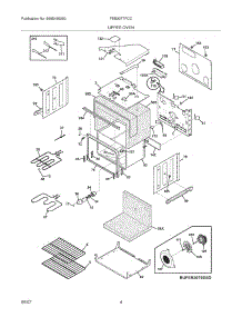 05 - Upper Oven parts for Frigidaire Oven FEB30T7FCC from AppliancePartsPros.com