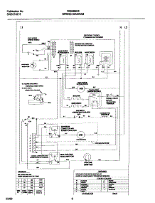 09 - Wiring Diagram parts for Frigidaire Oven FEB386CEBG from AppliancePartsPros.com