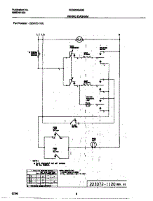 05 - Wiring Diagram parts for Frigidaire Oven FEB500BABG from AppliancePartsPros.com