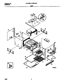 03 - Body parts for Frigidaire Oven FEB702CBSC from AppliancePartsPros.com