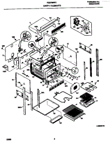 03 - Body parts for Frigidaire Oven FEB789WCCG from AppliancePartsPros.com