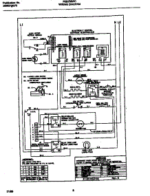 05 - Wiring Diagram parts for Frigidaire Oven FEB789WCCG from AppliancePartsPros.com