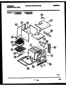 04 - Body Parts parts for Frigidaire Oven FEB500BAB3 from AppliancePartsPros.com