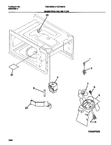06 - Magnetron And Air Flow parts for Frigidaire Oven FEB796CBSA from AppliancePartsPros.com