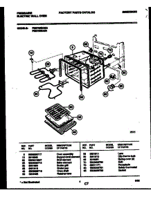03 - Broiler And Oven Parts parts for Frigidaire Oven FEB702BAB1 from AppliancePartsPros.com