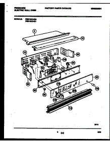 04 - Control Panel parts for Frigidaire Oven FEB702CAS1 from AppliancePartsPros.com