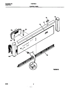 02 - Control Panel parts for Frigidaire Oven FEB789CCBB from AppliancePartsPros.com