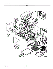 03 - Body parts for Frigidaire Oven FEB789CCBB from AppliancePartsPros.com