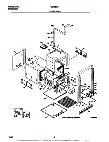 03 - Lower Body parts for Frigidaire Oven FEB755CESB from AppliancePartsPros.com