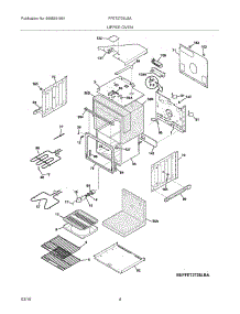 05 - Upper Oven parts for Frigidaire Oven FFET2725LSA from AppliancePartsPros.com