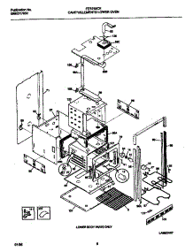 04 - Cavity / Elements Lower Oven parts for Frigidaire Oven FEB755CEBF from AppliancePartsPros.com