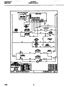 06 - Wiring Diagram parts for Frigidaire Oven FEB755CEBF from AppliancePartsPros.com