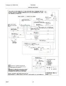 12 - Wiring Diagram parts for Frigidaire Oven FGB24S5ABC from AppliancePartsPros.com