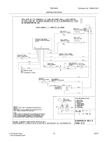 13 - Wiring Diagram parts for Frigidaire Oven FGB24S5ABC from AppliancePartsPros.com