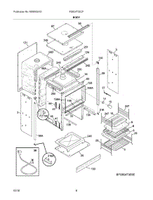 07 - Body parts for Frigidaire Oven FGB24T3ECF from AppliancePartsPros.com