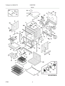 05 - Body parts for Frigidaire Oven GLEB27S9DQB from AppliancePartsPros.com