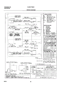 10 - Wiring Diagram parts for Frigidaire Oven GLEB27T8ASC from AppliancePartsPros.com