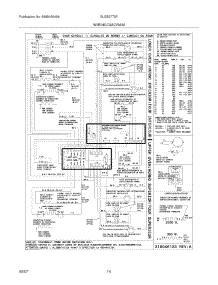 10 - Wiring Diagram parts for Frigidaire Oven GLEB27T9FSB from AppliancePartsPros.com
