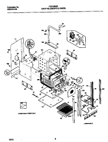 04 - Lower Cavity / Elements parts for Frigidaire Oven FEB798WCCI from AppliancePartsPros.com