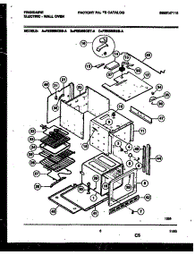 04 - Body Parts parts for Frigidaire Oven FEB556DBTA from AppliancePartsPros.com