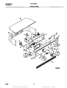 02 - Control Panel parts for Frigidaire Oven FEB755BBBD from AppliancePartsPros.com