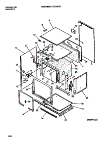 03 - Body parts for Frigidaire Oven FEB796CBBA from AppliancePartsPros.com