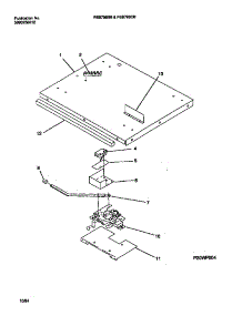 05 - Support Module & Latch parts for Frigidaire Oven FEB796CBBA from AppliancePartsPros.com