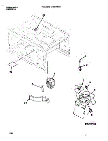06 - Magnetron & Air Flow parts for Frigidaire Oven FEB796CBBA from AppliancePartsPros.com