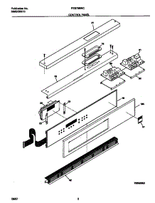 02 - Control Panel parts for Frigidaire Oven FEB798WCCF from AppliancePartsPros.com