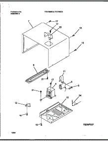 08 - Cabinet parts for Frigidaire Oven FEB796CBBA from AppliancePartsPros.com