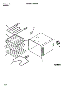 13 - Unit parts for Frigidaire Oven FEB796CBBA from AppliancePartsPros.com